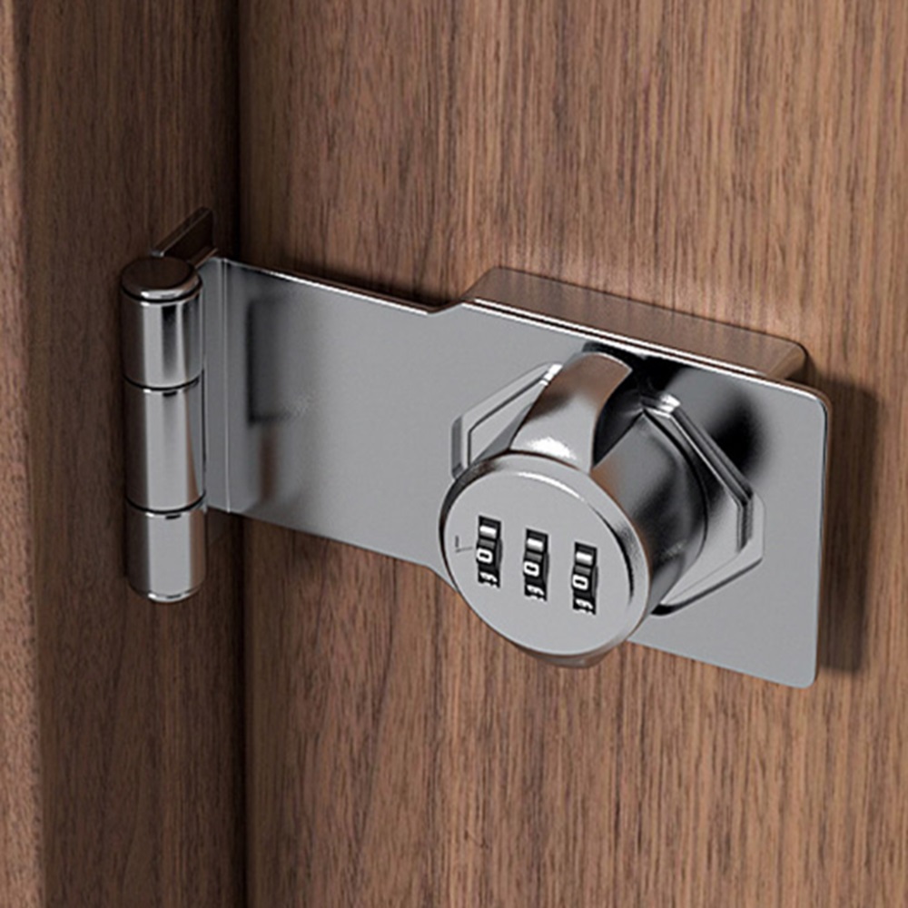 키알리 도어 잠금장치 문걸쇠 걸고리 도어락 비밀번호 자물쇠 90도 실버 14,860원