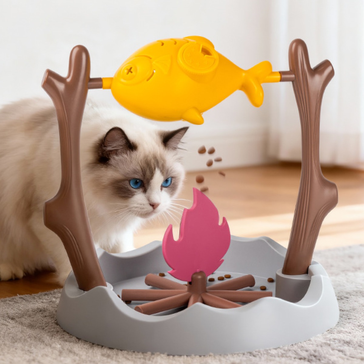 가든랩 고양이 바베큐 간식 장난감, 3개, 물고기 바베큐 70,000원