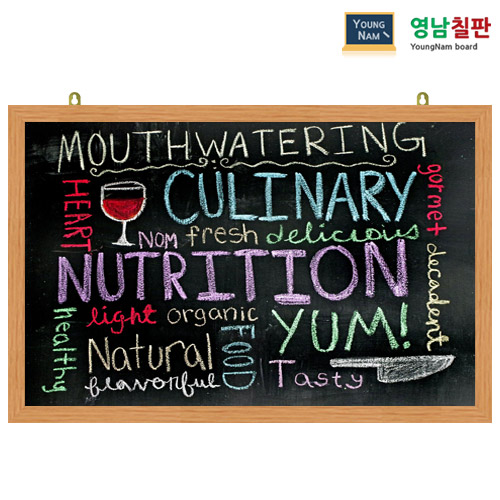 영남칠판 일반 블랙보드 120x60~120x85cm 41,800원