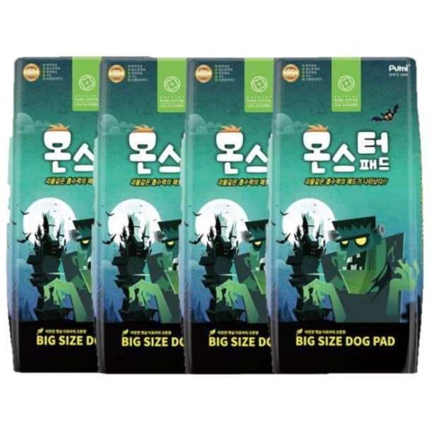 푸르미 몬스터 패드 강아지 배변패드 50매 41,560원