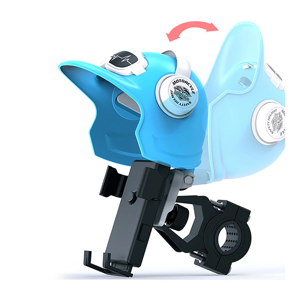 발통마켓 헬멧 모양 햇빛가리개 원터치 휴대폰 거치대 핸드폰 핸들형 백미러형 20,400원