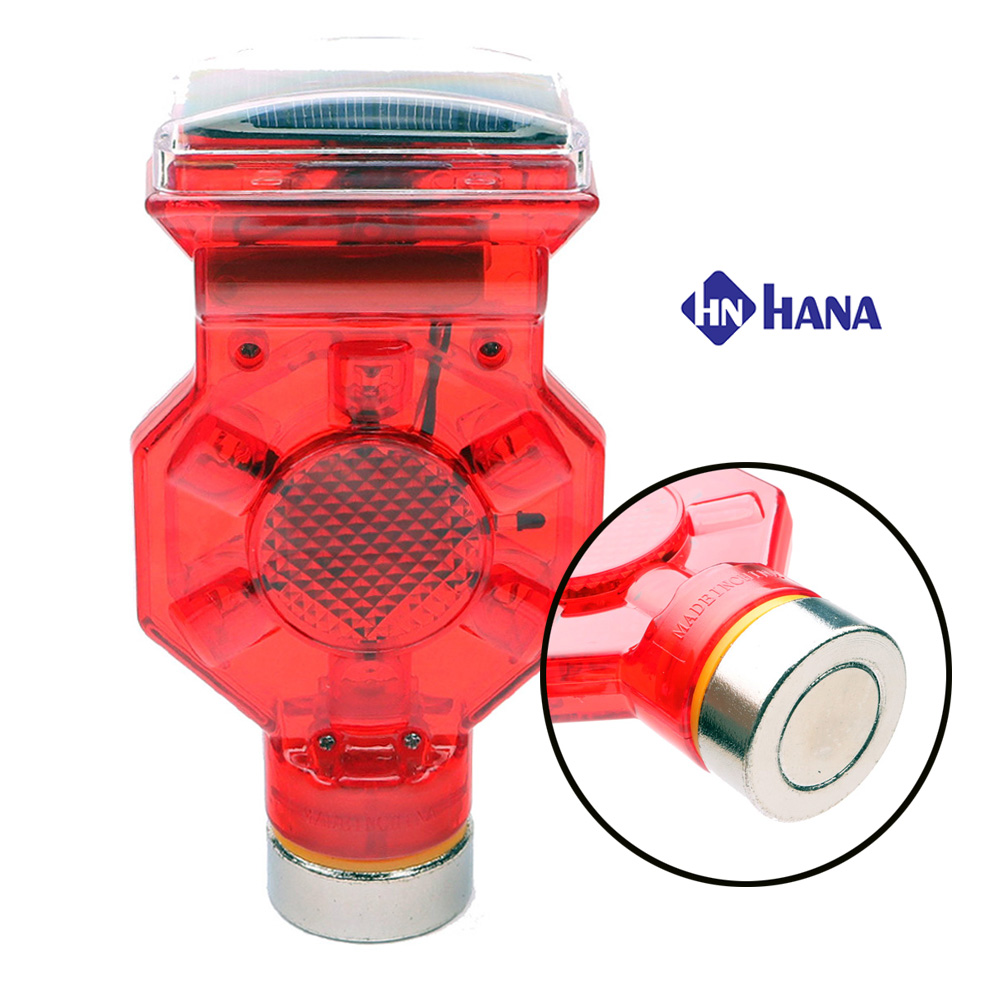 LED 쏠라 경고등 자석형 태양광 위험 안전 표시 깜빡이 경광등 쏠라등 솔라등 14,500원