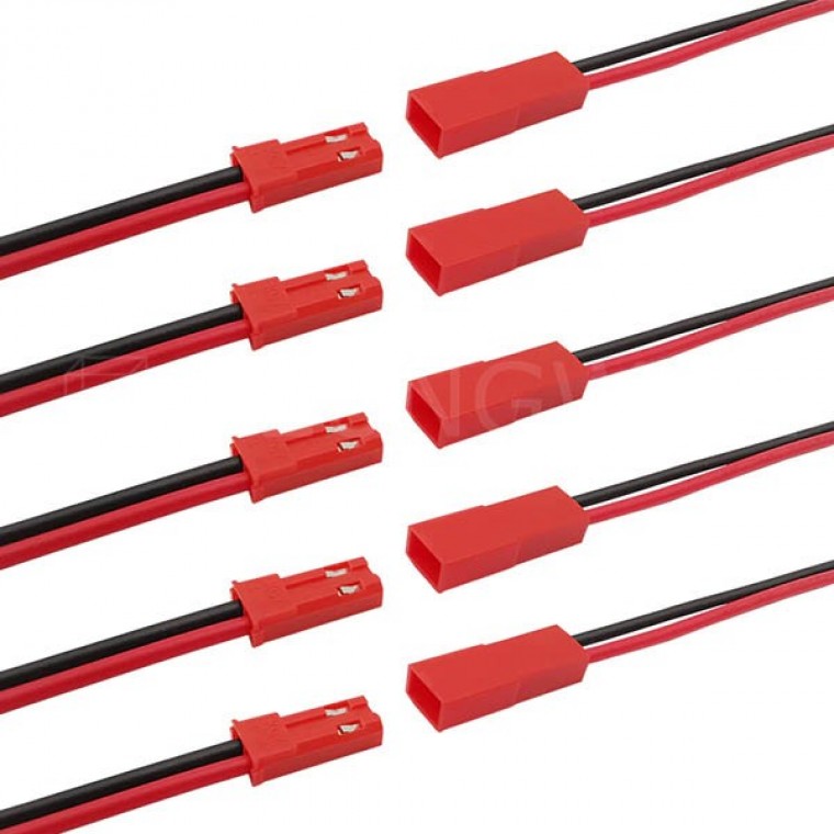 JST 2핀 하네스 커넥터 케이블 암+수 1조 380원