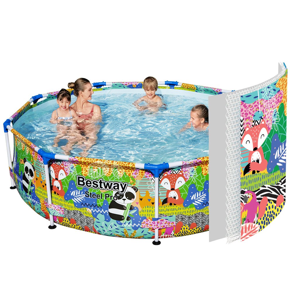 BW_5612F 애니멀 원형 기둥풀장, 애니멀, 1개 88,500원