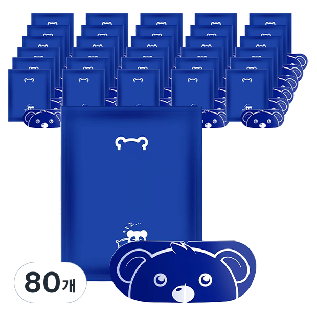 젤루뚝 눈찜질 스팀 안대 로즈, 1개입, 80개 18,580원