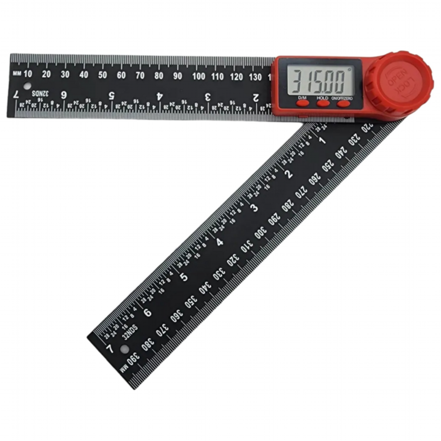 리녹 디지털 각도자 360도 각도기 홀드 잠금레버 경사계 RN-DA200, 1개 10,900원