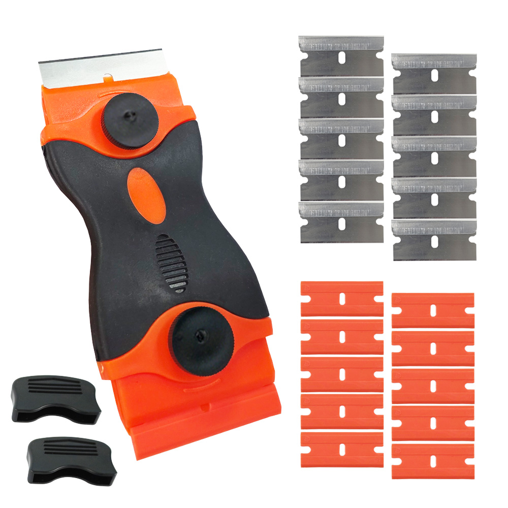 든든스토어 양날스크래퍼 세트 (금속 + 플라스틱 리필날 20p) 다용도 스크래퍼, 1개 5,900원