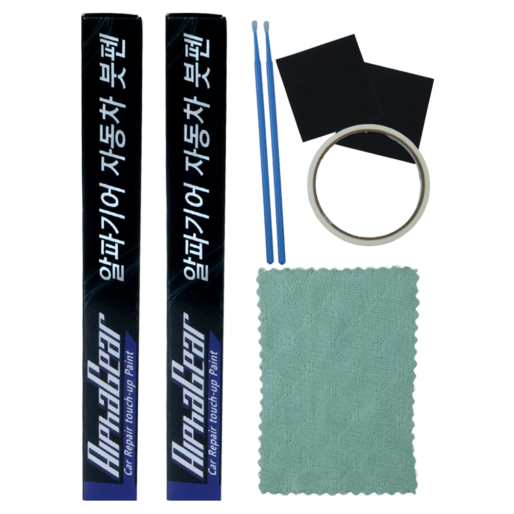 알파기어 페인트 붓펜 2종 + 구성품 4종 세트, 300 알파인화이트, 1세트 18,500원