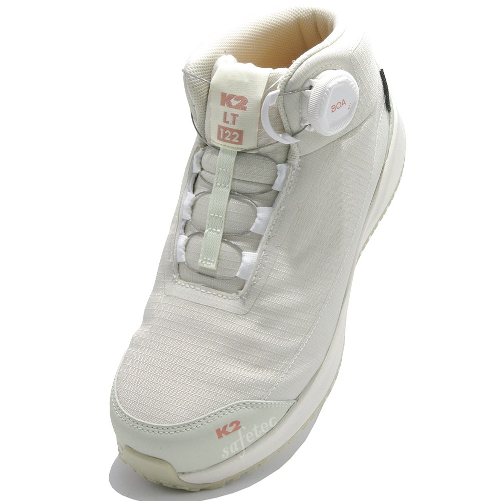 K2 라이트베이지 안전화 220~255mm 여성용 6인치 다이얼 가벼운 경량 내마모성 빠른건조 발이편한 피로감 최소 작업화 미끄럼방지 1등급 KCS인증 119,000원