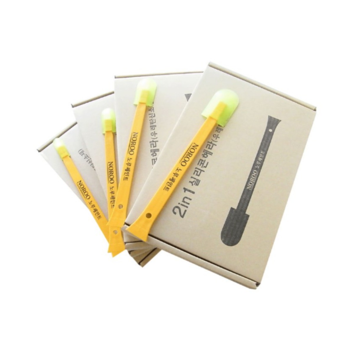 노루페인트 2in1 실리콘헤라 각 사이즈별로 30개씩 총 120개 실리콘마감도구 실리콘공구 총 4박스 242,400원