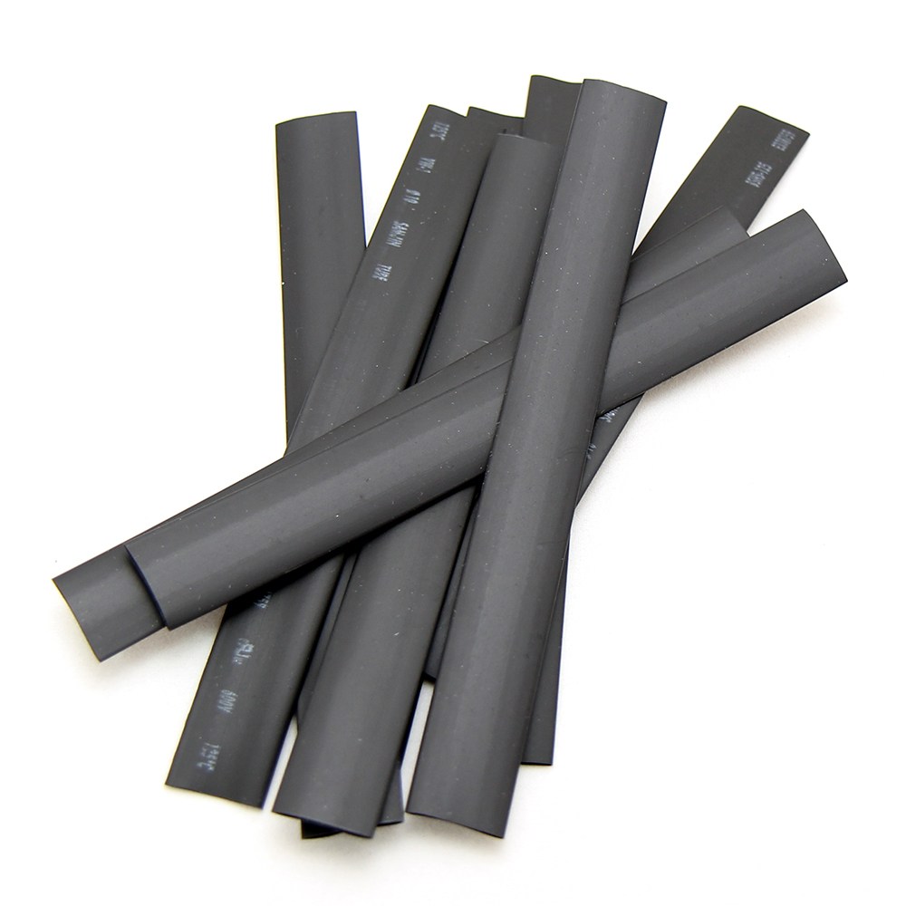 케이블마트 MACK 검정 열 수축튜브 8파이 8mm-15Cm씩 28개 케이블 절연 2,000원