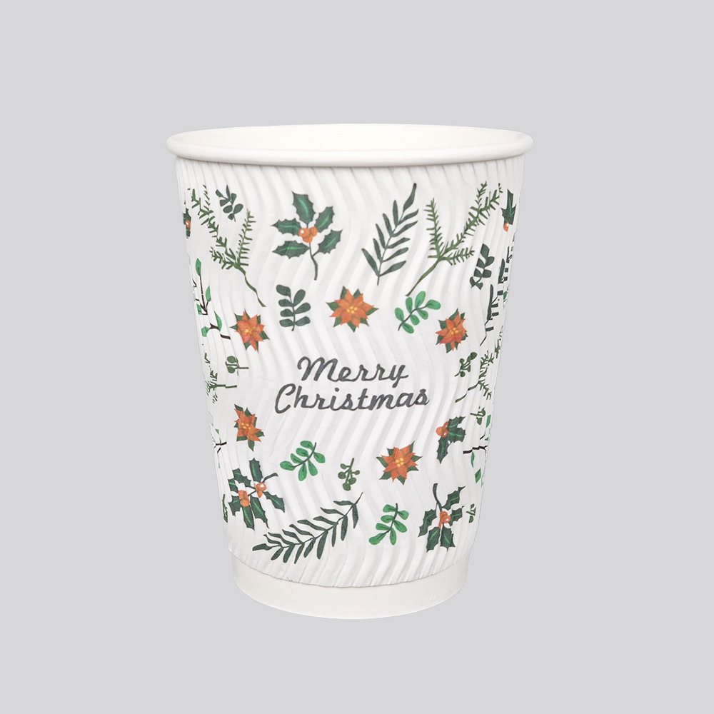 [박스] 3중 단열 종이컵 스노우시리즈 메리트리 12온스 1박스(500개), 단품 61,000원