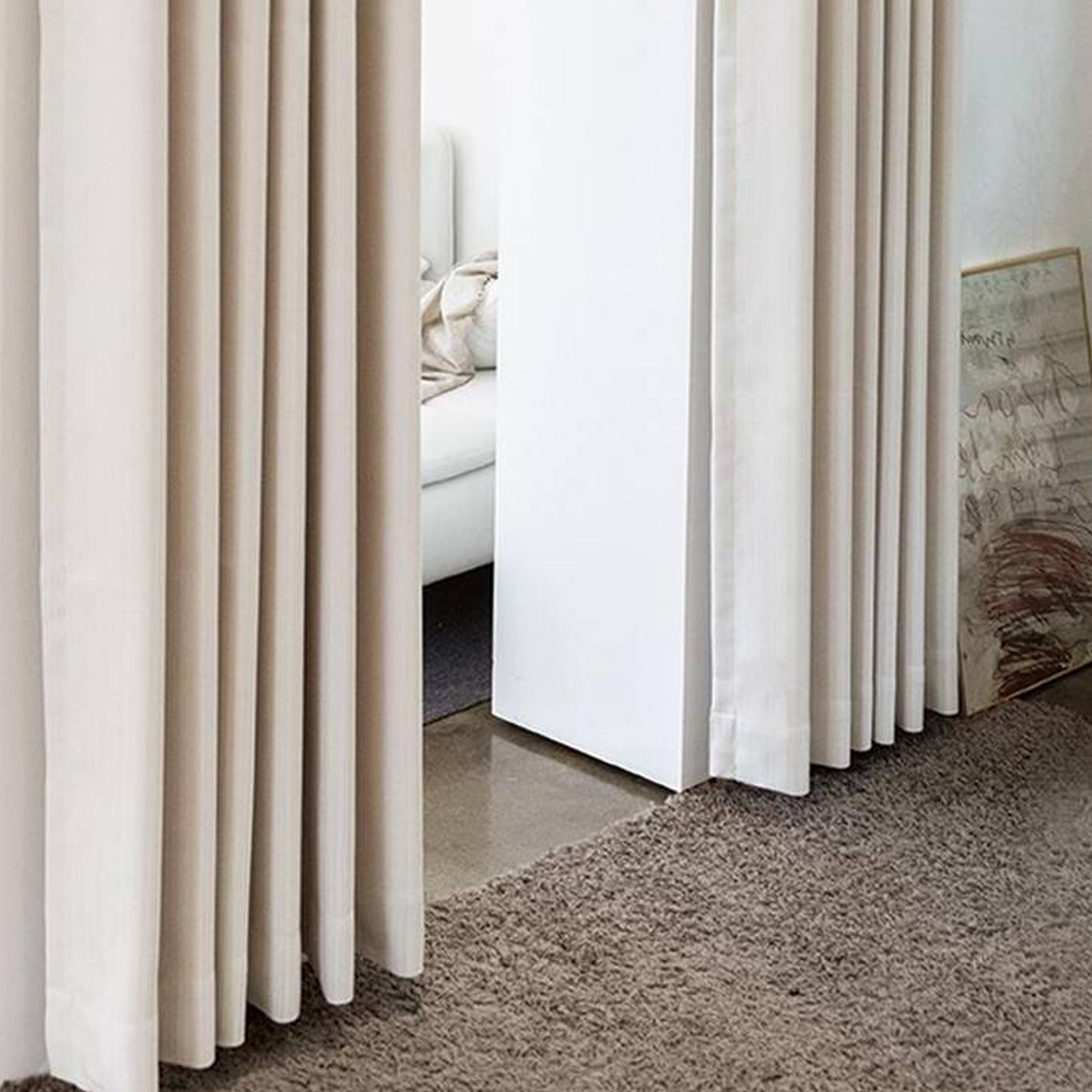 nuguna 미드나잇 형상기억 아일렛 커튼 2p 78,680원