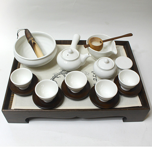 이천도자기 토비 백자 무균열 5인다기 어린이용 예절세트 차/다기 세트 163,000원