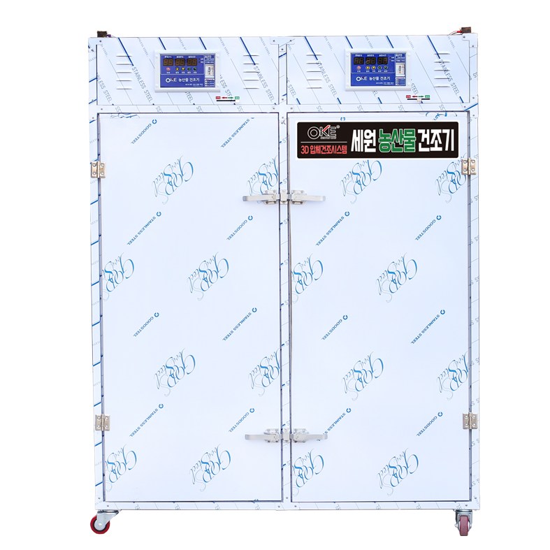 농산물 고추 건조기 농업용 KE-030 30채반, 고추 건조량 150Kg 대형 세원오케이 2,300,000원