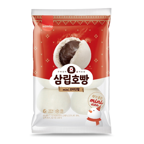 (냉동)[삼립]호빵 미니꼬마(단팥)6개입x6개 6,000원