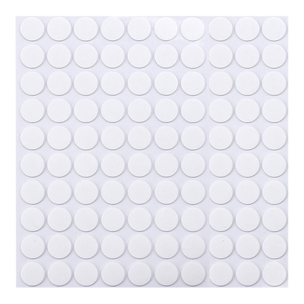 코네임 고강력 원형 양면 테이프 10mm 4W138 100p, 투명, 1개 3,450원