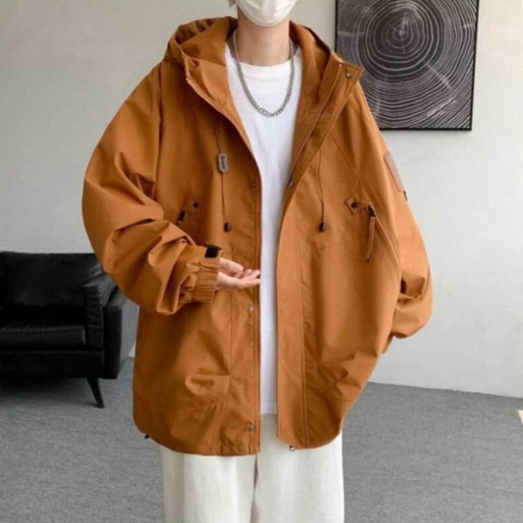 4색 남성 여성 루즈핏 빅사이즈 바람막이 형광 간절기 방풍 점퍼 잠바 자켓 야상 83,400원