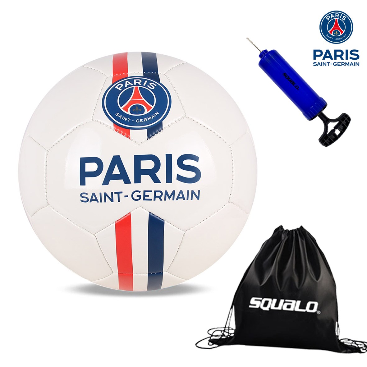 PSG PU 축구공 SU-01, SU-01 + SQ 공 가방 & 공 펌프, 1개 31,900원