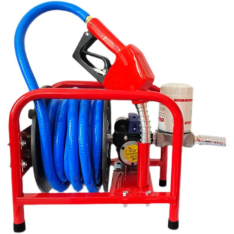 농업용 자동 급유기 휴대용 주유기 계량 오일펌프 자동급유기 휴대용무선 12V 플라스틱 주유기 380W 380W, 1개 182,000원