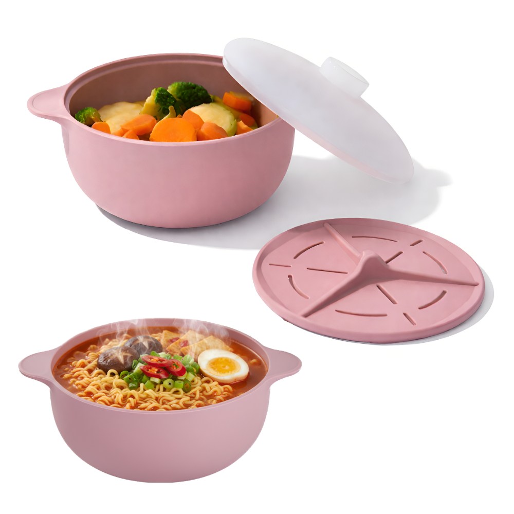 앙비 전자레인지용 실리콘찜기 야채 계란 미니 멀티 찜기, 1세트, 다크핑크 38,500원