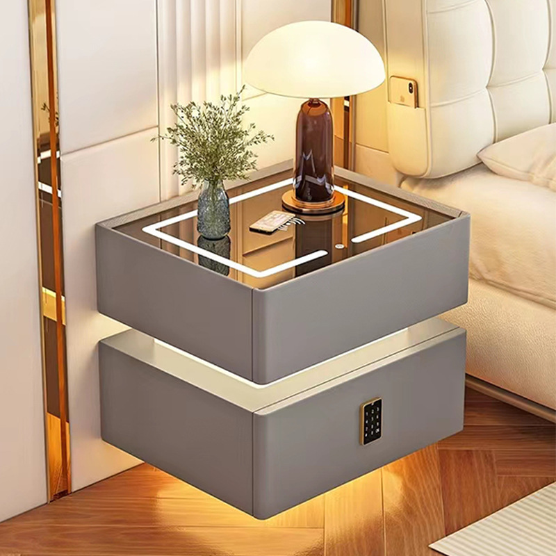 Sunwer 테이블 usb 무선충전 감성조명 블루투스스피커 스마트 침실협탁 사이드테이블 151,000원