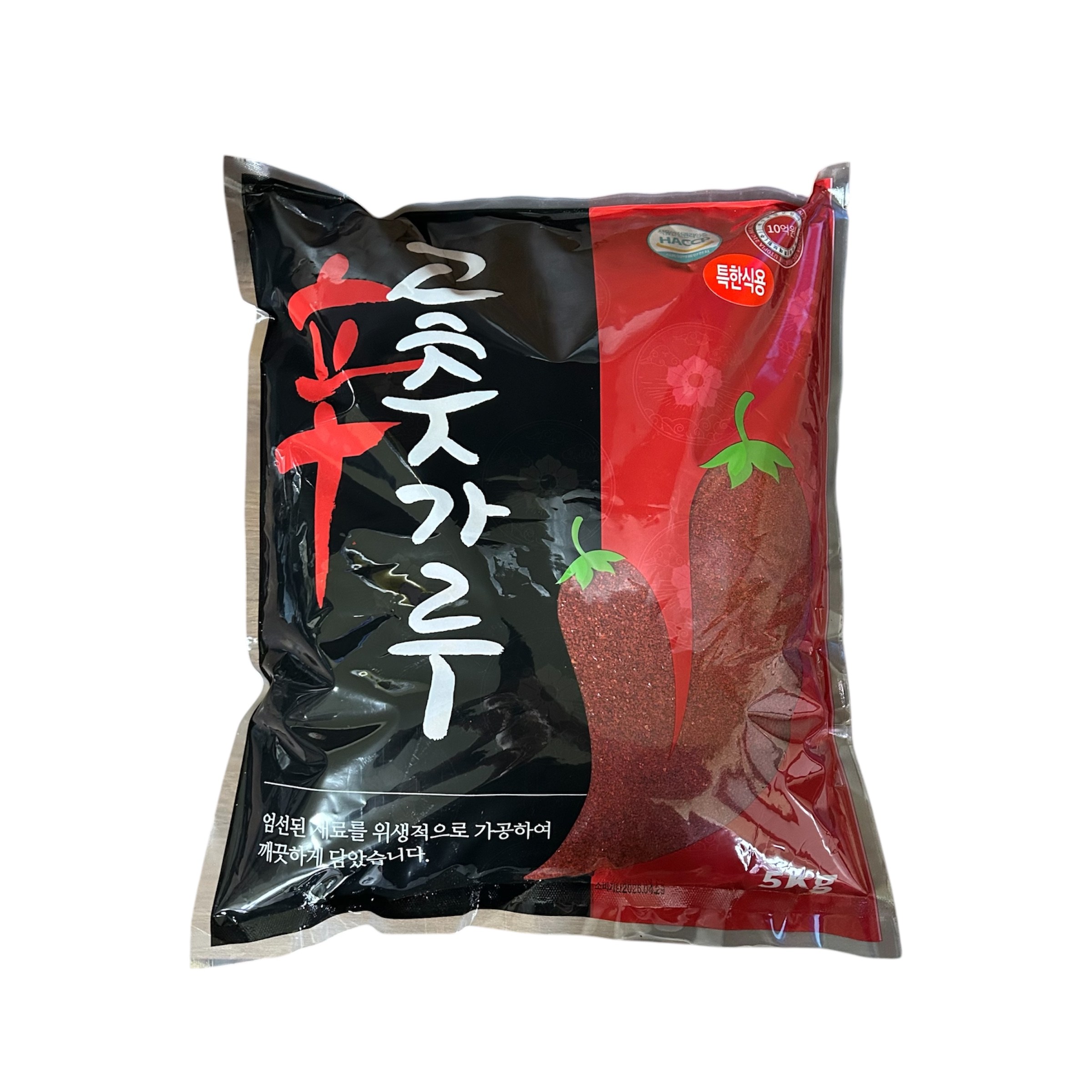 신 고추가루 중국산 한식용 중간굵기 고춧가루 5kg 178,690원