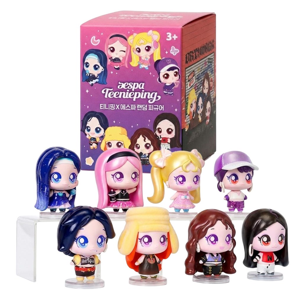 티니핑 에스파 콜라보 랜덤피규어 8종중 1종 랜덤박스 뽑기 굿즈 장난감 29,000원