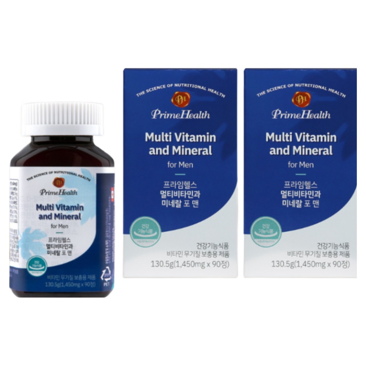 [마더네스트] 프라임헬스 멀티비타민과 미네랄 포맨 90정 2개입 선물세트 59,830원