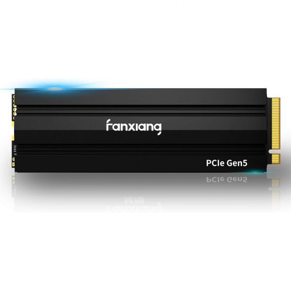 Fanxiang 1TB Gen5 NVMe M.2 SSD (방열판 포함) - 최대 11500MB/s 속도, PCIe 5.0 SSD, TLC 내장형 게이밍 (DirectStorag 253,400원