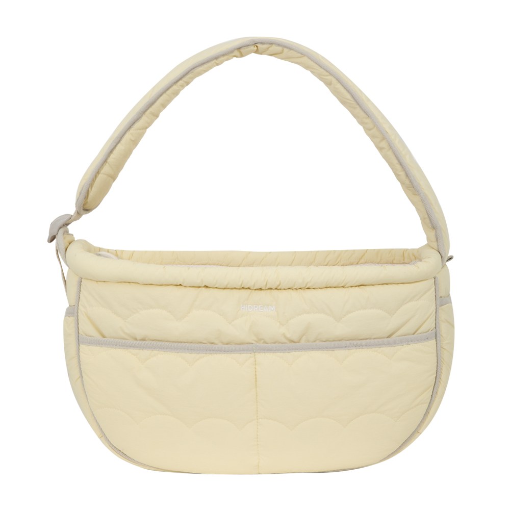 HiDREAM 반려동물 마카롱 슬링백 강아지 포대기 하이드림, 1개, 바닐라 54,000원