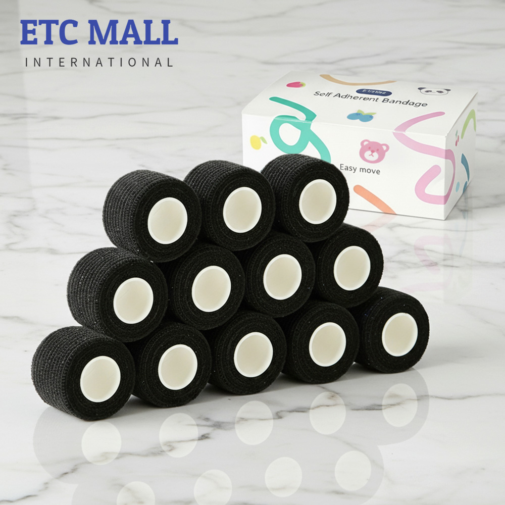 이티씨몰 자가점착 밴드 2.5cm 압박붕대 10+2 블랙 8,900원