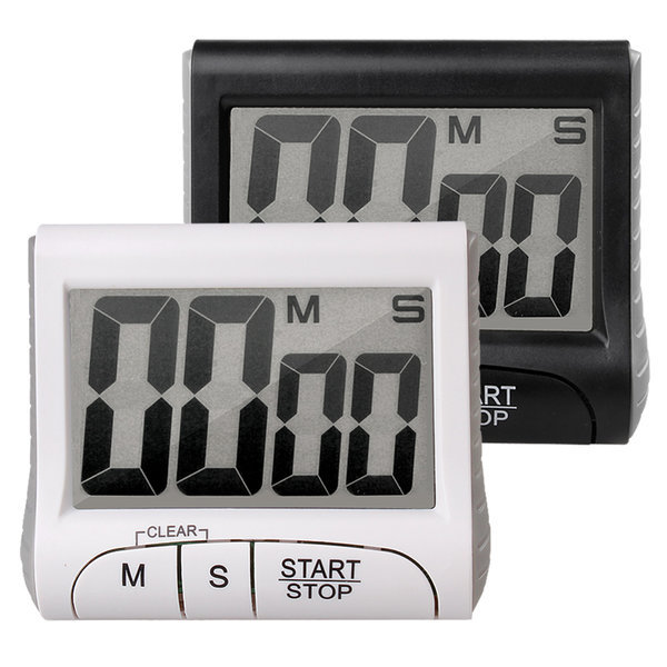 빅패널 쿠킹 타이머 디지털 요리 스톱워치 초시계, 블랙 5,610원