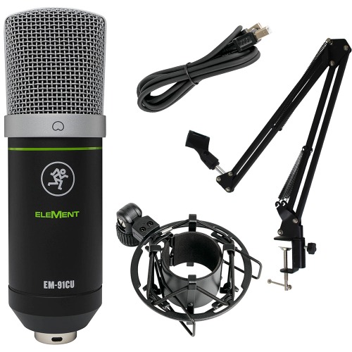 MACKIE USB 콘덴서 마이크 EM-91CU + 굴절스탠드S 130,000원