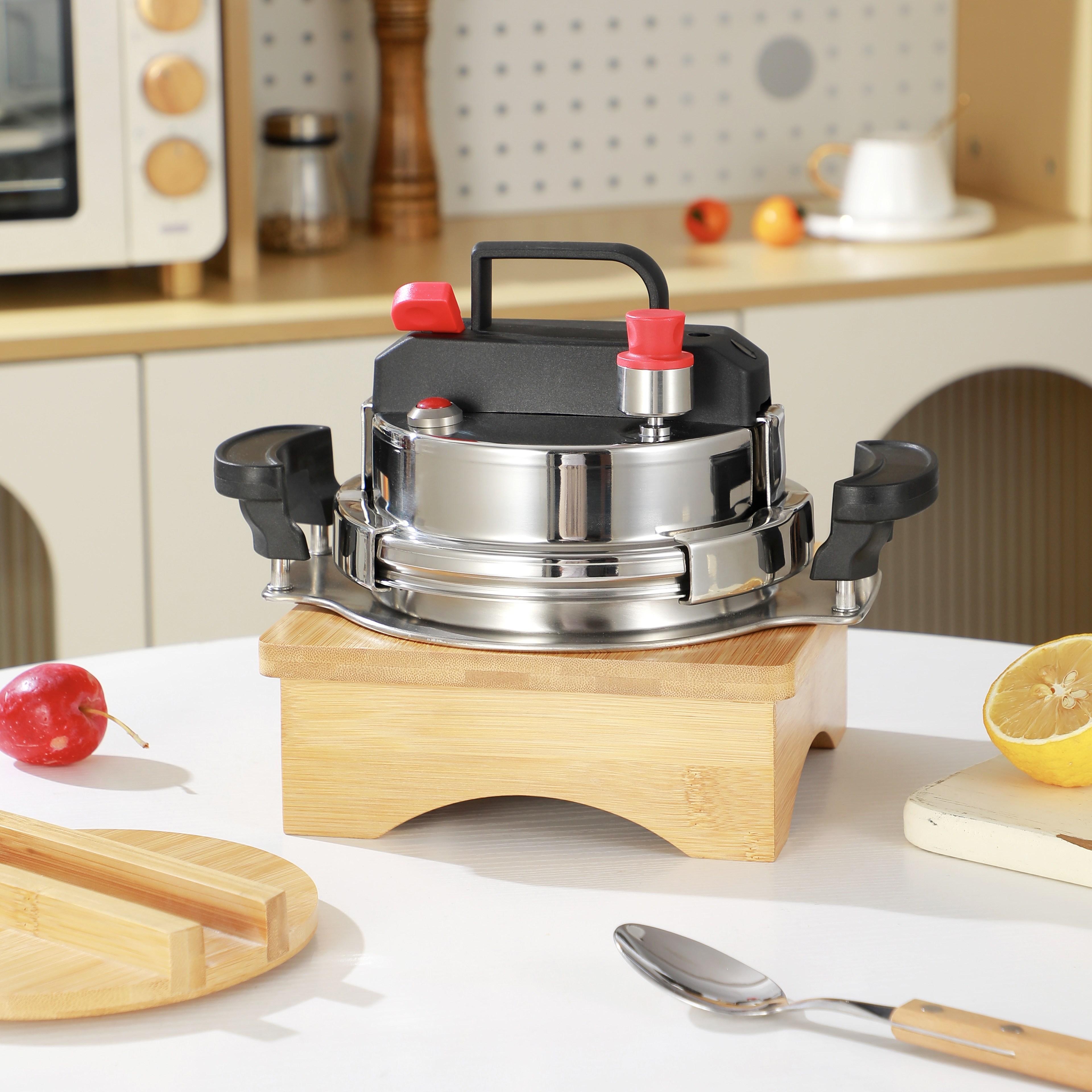 부뚜막 겸용 304 스테인리스 압력솥, 1세트, 실버, 1.2L 89,000원