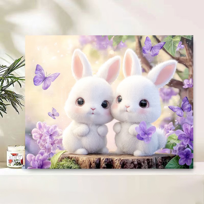 티레오 보석십자수 캔버스형 액자  50x40cm DIY 키트 3D 대형 장식용 그림 재물 동물 풍경 객실 풍수 인테리어 23,800원