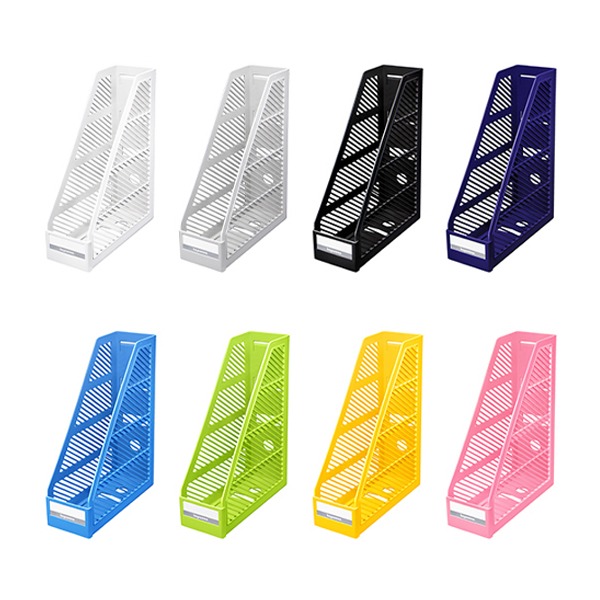 (카파맥스) 개폐식 화일꽂이 낱개 화일케이스 서류꽂이 화일박스, 검정 3,200원