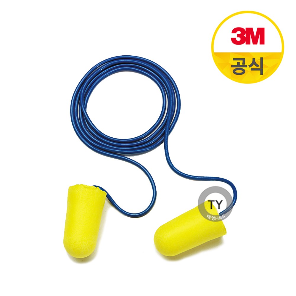 3M 귀마개 TaperFit2 유끈 (200쌍) /3M귀마개/쓰리엠/32db/테이퍼핏/끈있는귀마개 62,300원