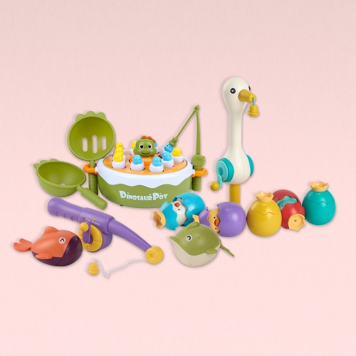 [캐스비]플레이 뉴강태공자석 낚시놀이3종(1102set) 물고기잡기 소근육발달 장난감 58,400원