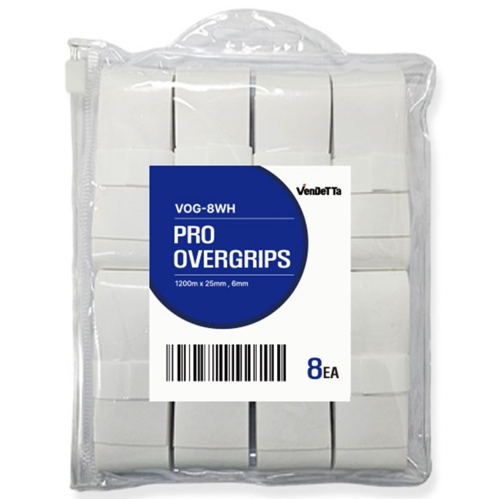 벤데타 프로 오버그립 VOG-8 8p, 화이트, 1개, 현재가 8,910원