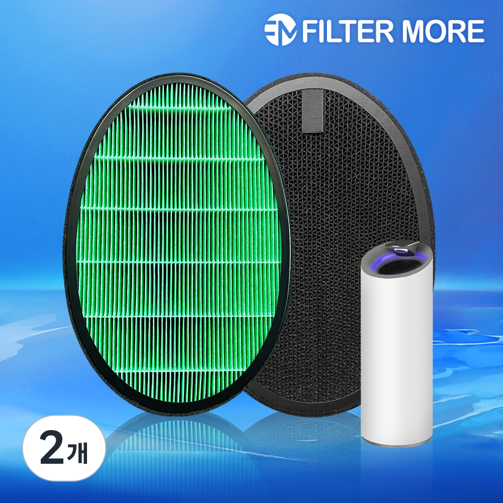필터모아 LG 퓨리케어 AS110WAW 공기청정기 필터 헤파+탈취 세트, 2개, 퓨리케어110 세트 50,850원