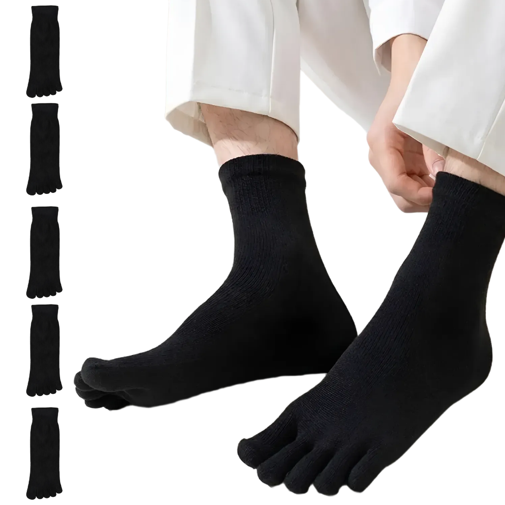 올라잇픽 통기성 남성 발가락 양말 5켤레 11,000원