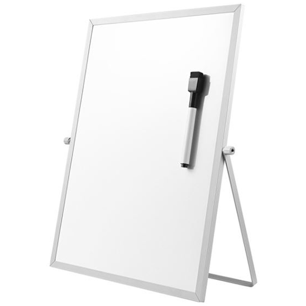 문구백서 탁상 벽걸이용 양면 미니 자석 화이트보드, 알루미늄+화이트보드 8,820원