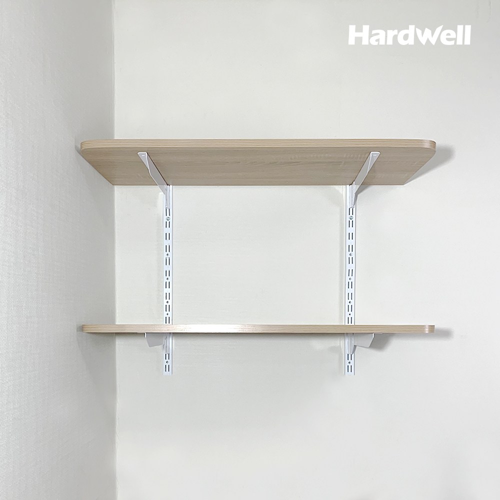 하드웰 베란다 철제 시스템 벽선반 2단 높이60cm 세탁실 벽걸이 다용도실 40,700원