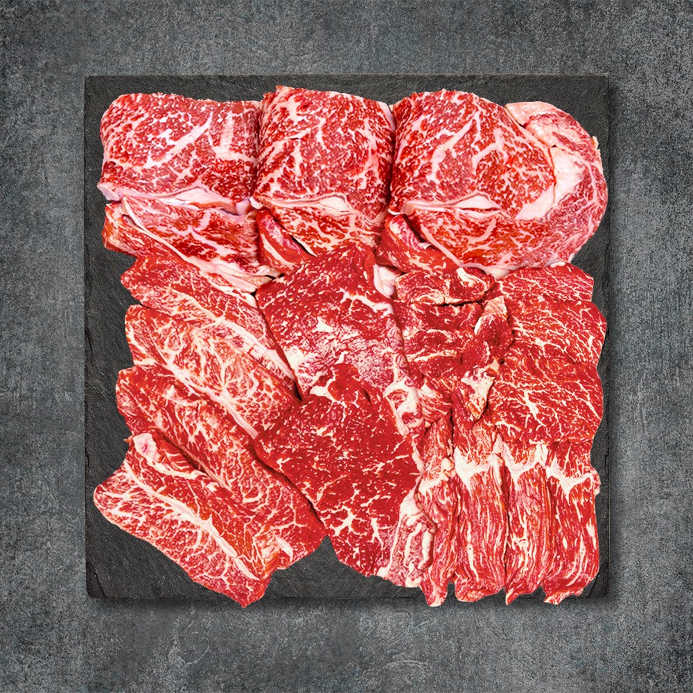 쇠고기집 부드럽고 육즙 많은 프리미엄 국내산 냉장 소고기, 1세트, 400g 46,560원