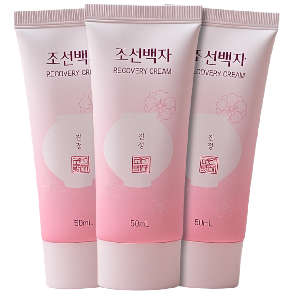 [조선백자] (대마 유사효과) 피부과 추천 여드름 홍조 통증 진정효과 수분 보습 촉진 크림, 3개, 50ml 76,000원