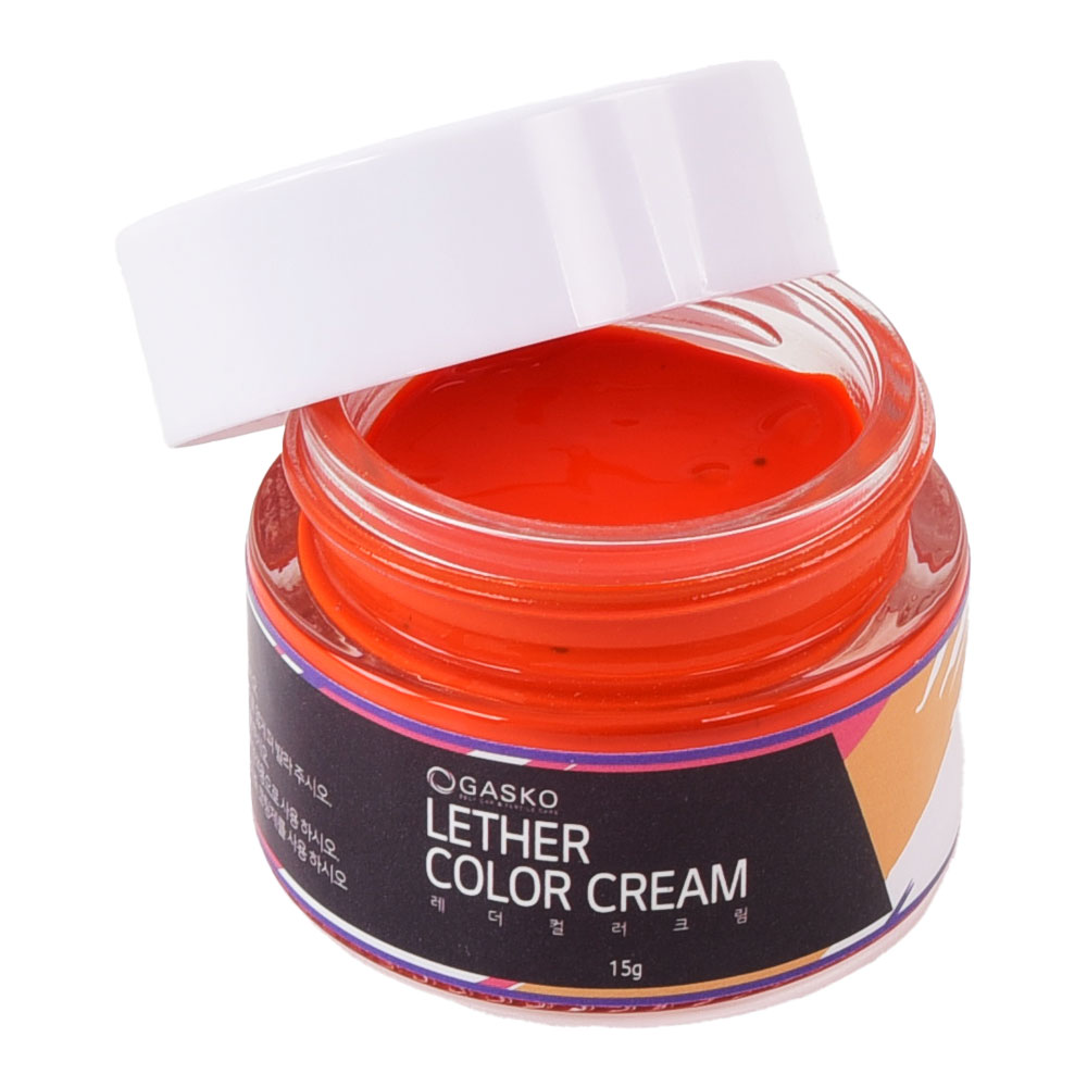 가스코 가죽컬러크림 크림 염색제 염색약 가죽 신발 가방 구두 스크래치 명품 복원 2개 set 17,800원