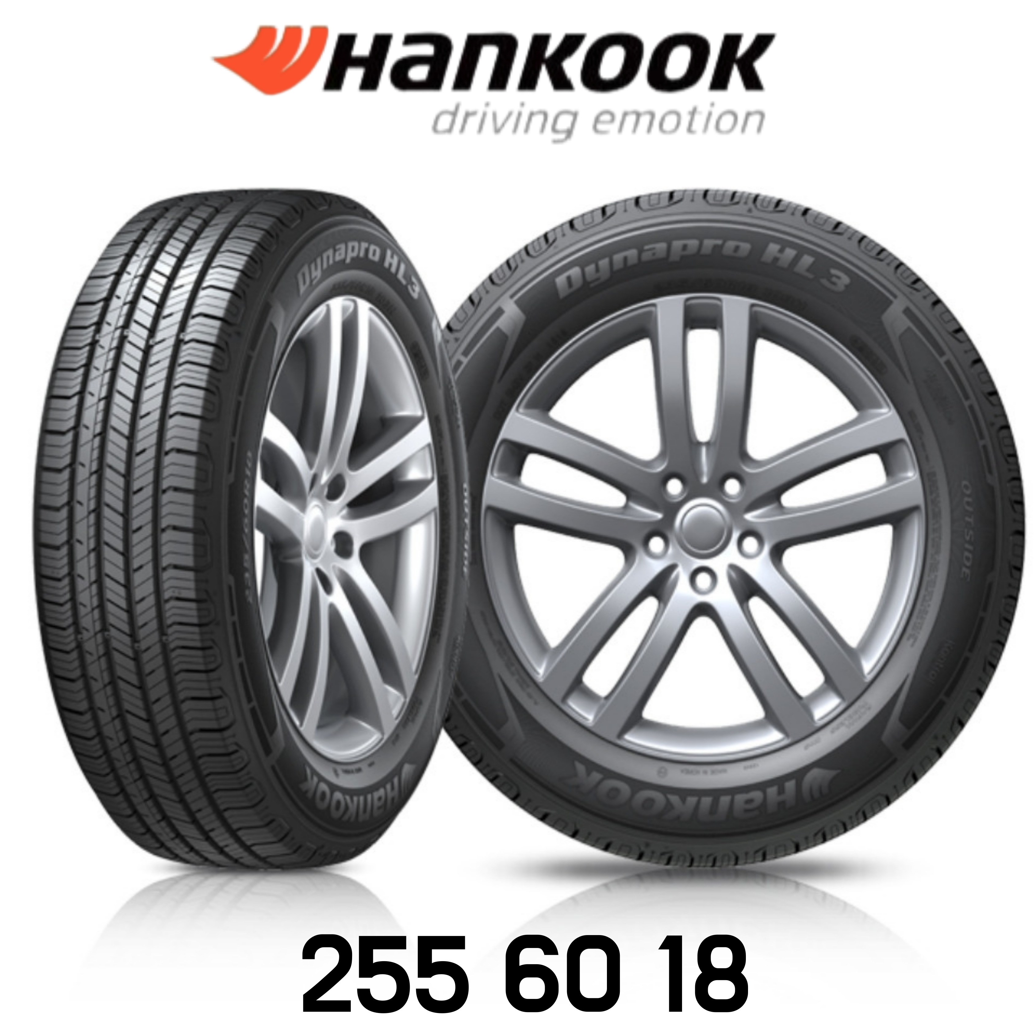 한국타이어255 60 18 다이나프로HL3 RA45 2556018, 장착 미포함, 1개 166,300원