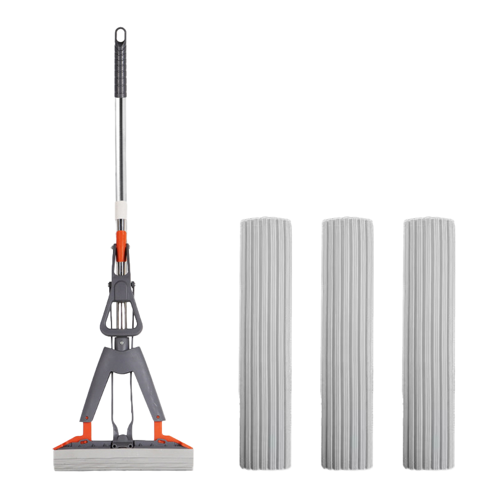 클린트 먼지먹는 물기제거 스펀지 밀대 물기제거기+ 리필패드 3장 9,980원