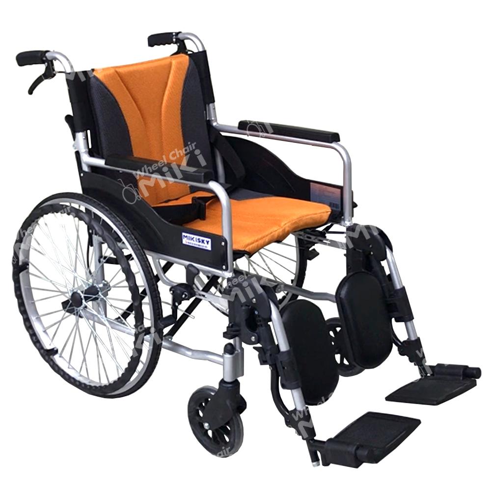수동휠체어 / 노인 어르신 장애인 휠체어 / SKY-10 / 빅사이즈 휠체어 / MIKI 390,000원